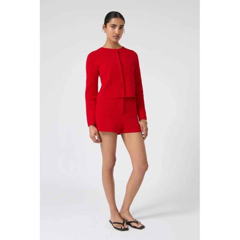 Aldara Cardigan Red XS