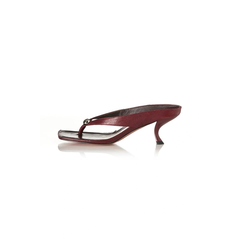 Aria Burgundy Oily Leather 36