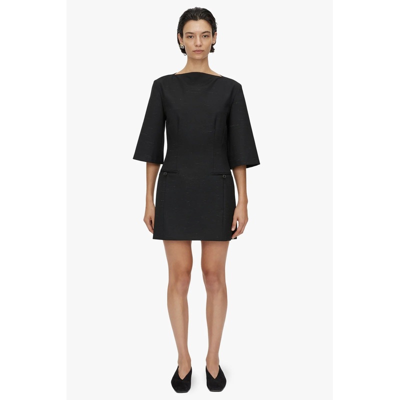 Aya Mini Dress Black 6