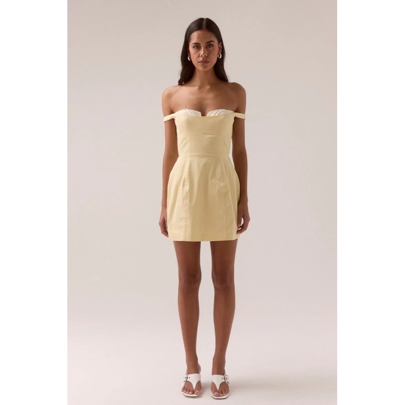 Lure Mini Dress Lemonade XS