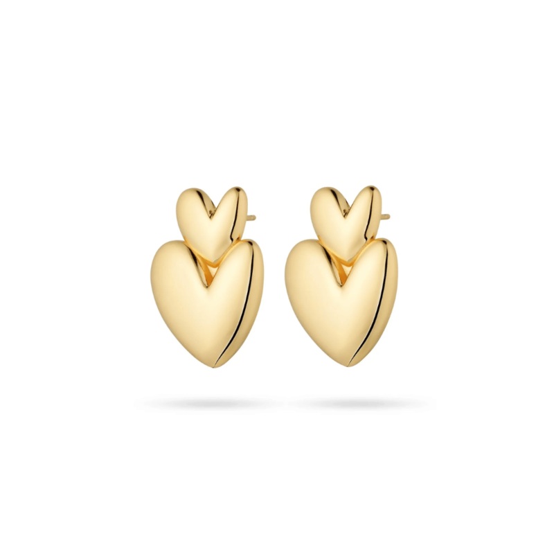 Vivienne Earrings Gold O/S