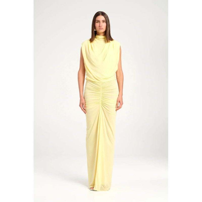 Willow Maxi Dress Butter 4