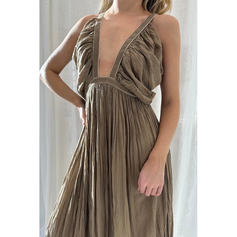 Alka Dress Mocha O/S