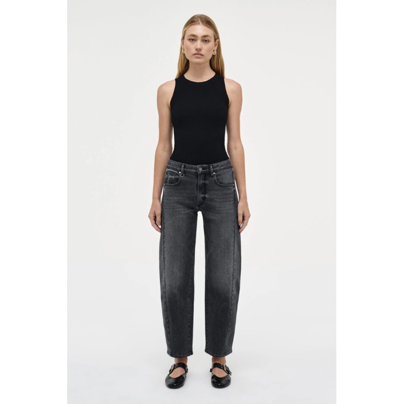 Amber Barrel Washed French Black 24