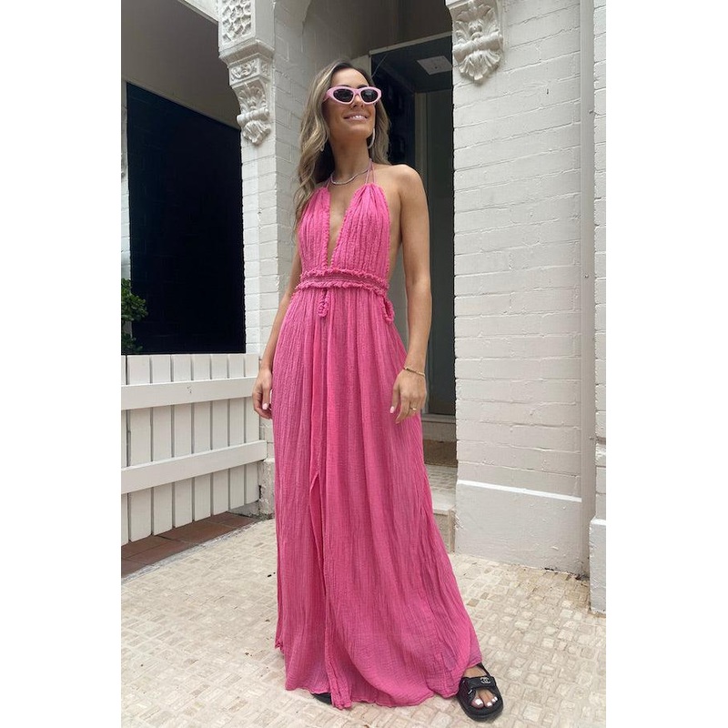 Lefkothea Dress Pink O/S