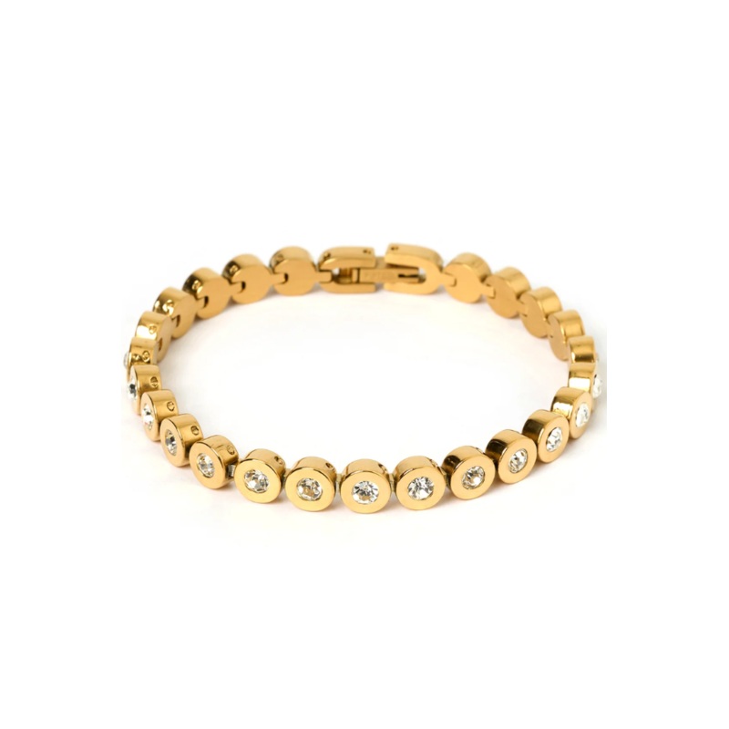 Maeve Gold Bracelet Stone O/S