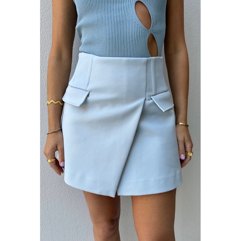 Sneaky Mini Skirt Baby Blue XXS