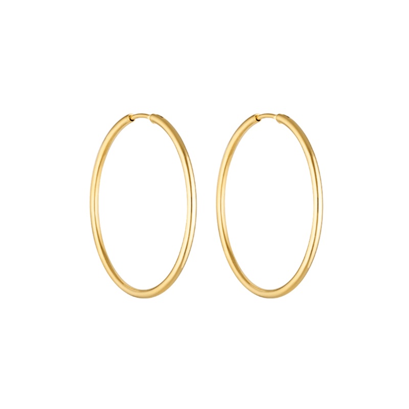 90’s Hoops 40mm Gold O/S