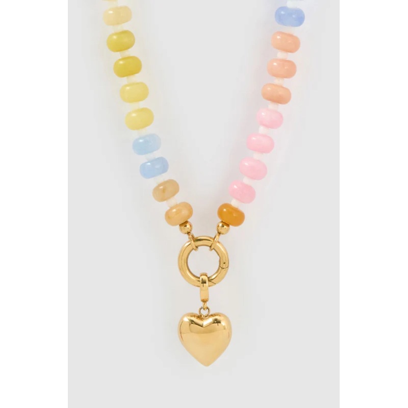 Candy Heart Necklace O/S