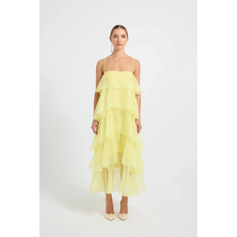 Cleo Tiered Maxi Lemon 6