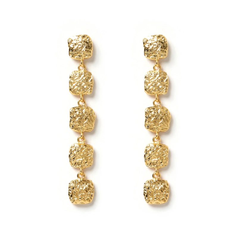 Emilia Gold Earrings O/S