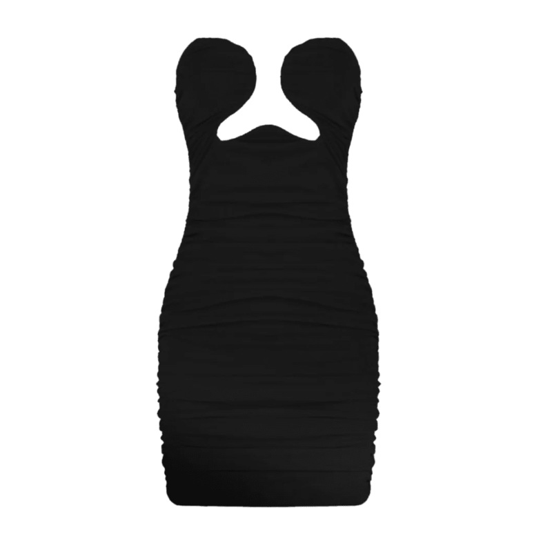 Heart Dress Black S/M