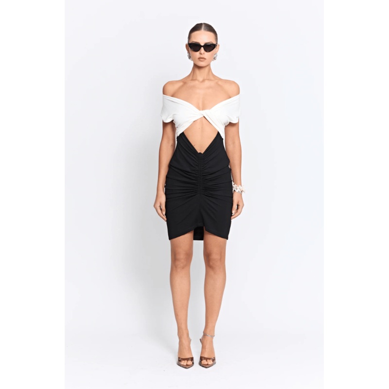 Mini Ramos Dress Two Tone XXS