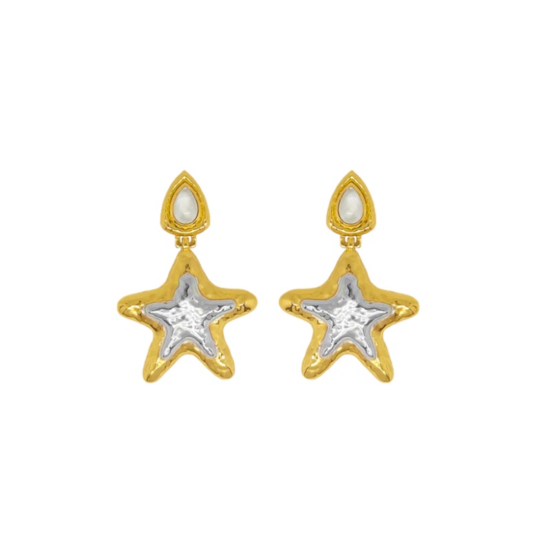 Portia Earring Mixed Metal O/S