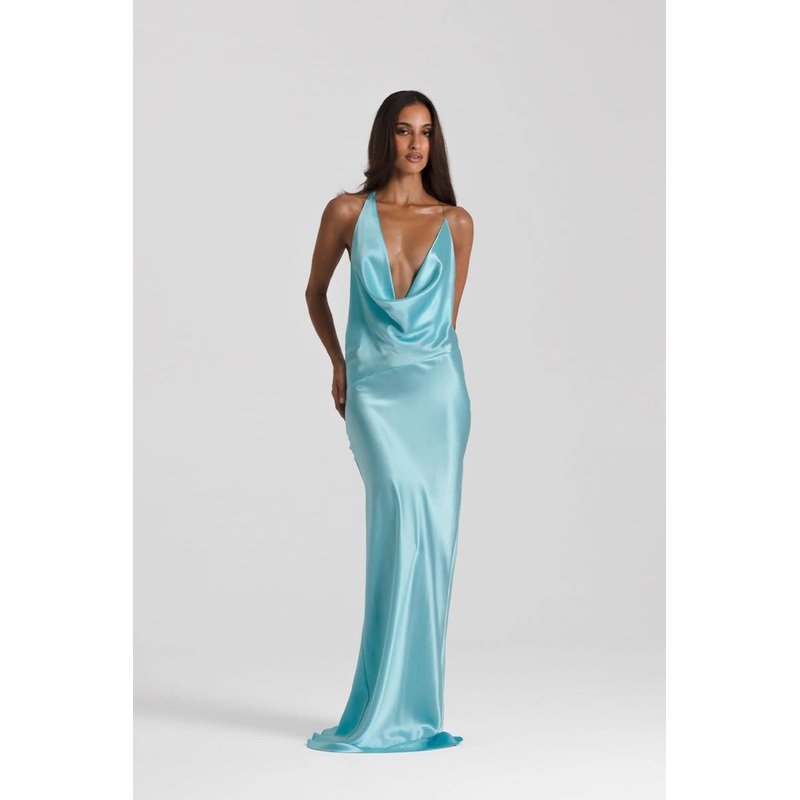 Gabi Gown Turquoise XS