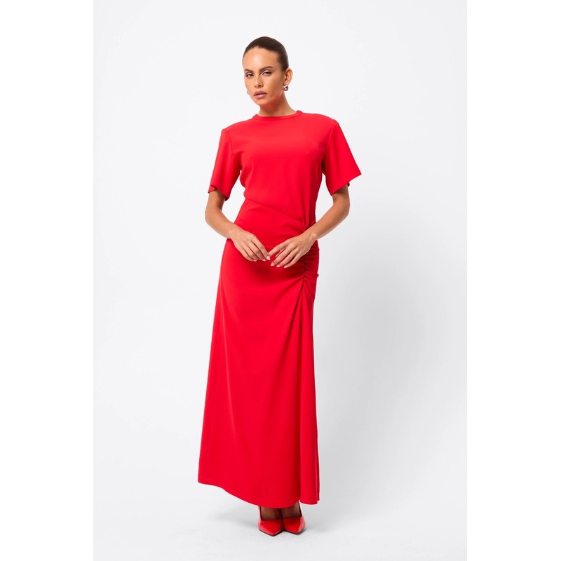 Infusion Maxi Dress Red 6