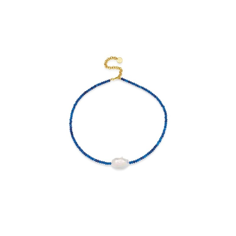 Toledo Necklace In Blue O/S