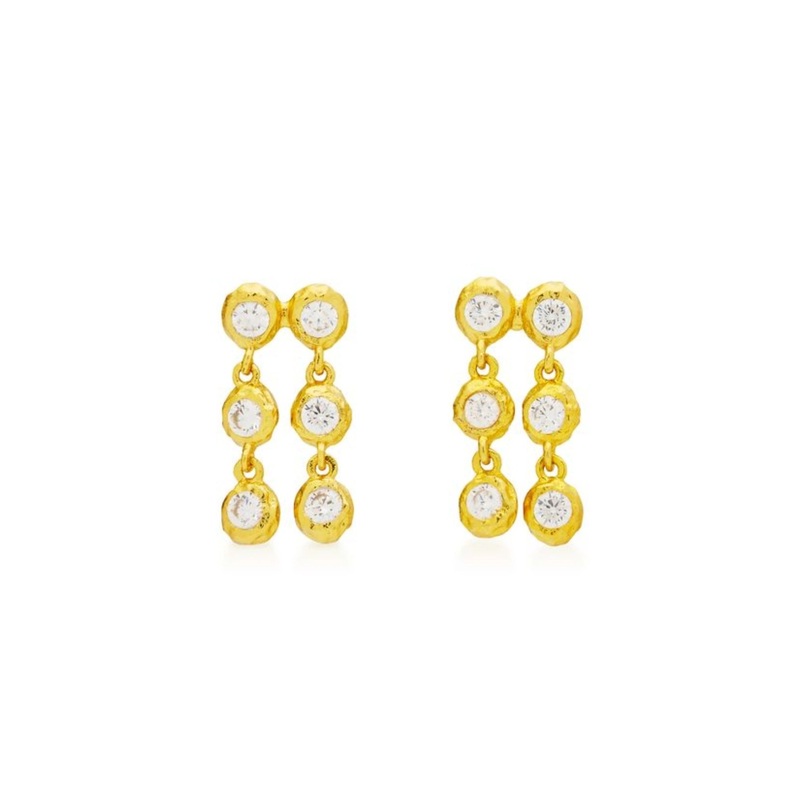 Toulouse Earrings in Crystal O/S